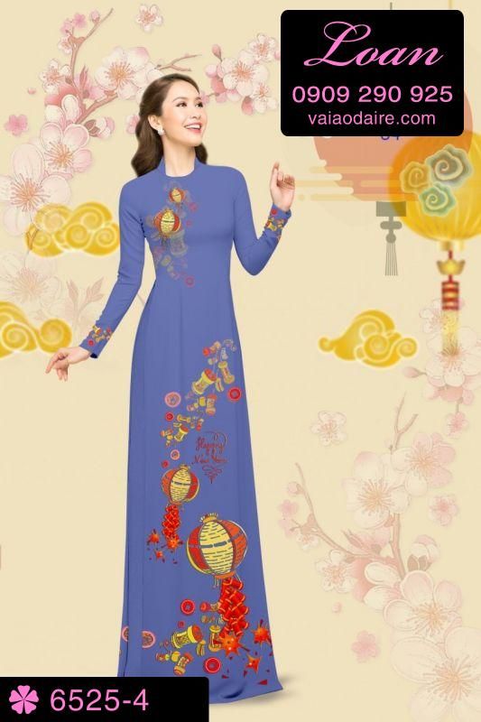 Vải áo dài tết 2019