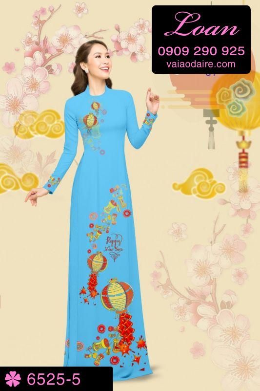 Vải áo dài tết 2019