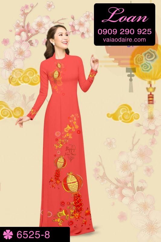 Vải áo dài tết 2019