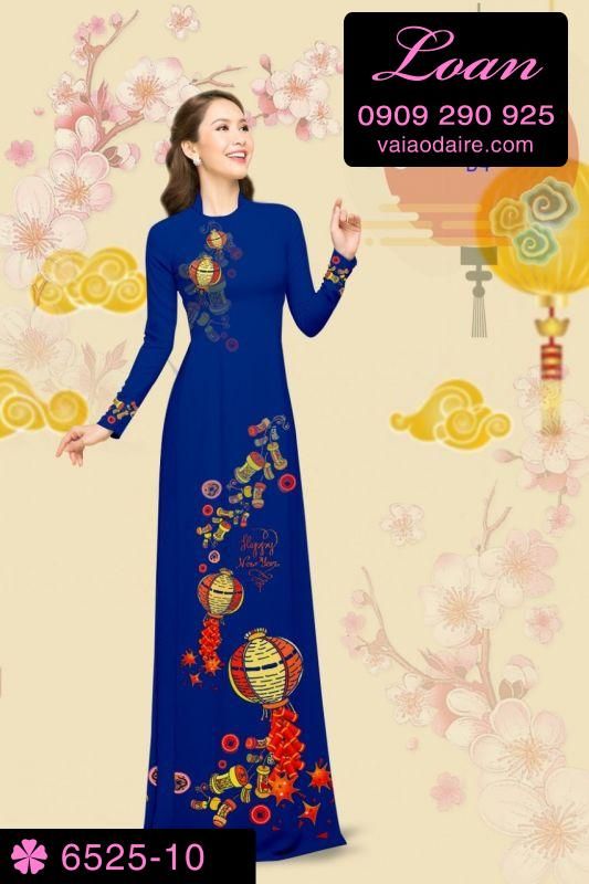 Vải áo dài tết 2019