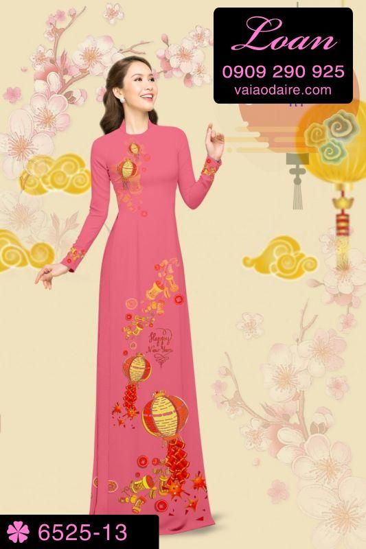 Vải áo dài tết 2019