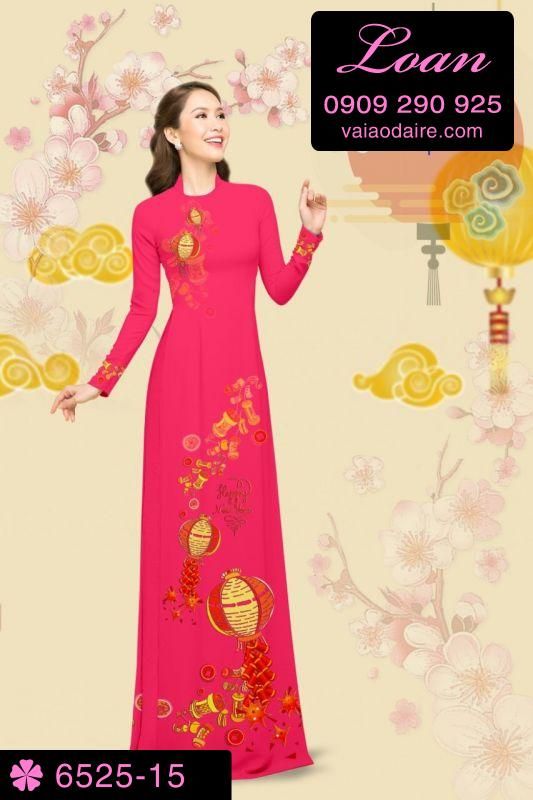 Vải áo dài tết 2019