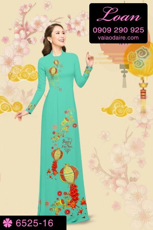 Vải áo dài tết 2019