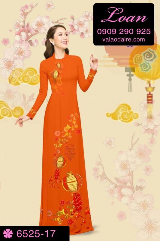 Vải áo dài tết 2019