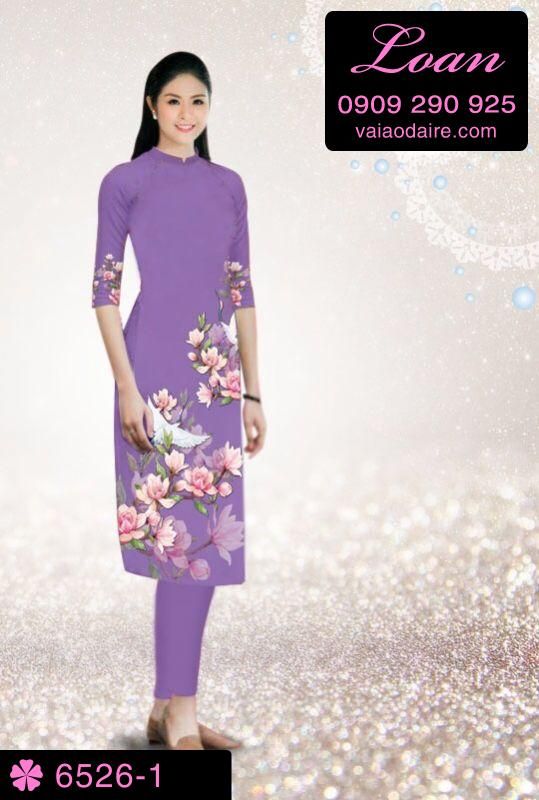 Vải áo dài cách tân tết 2019