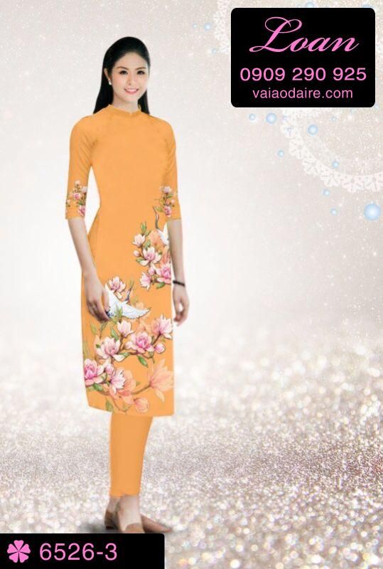 Vải áo dài cách tân tết 2019