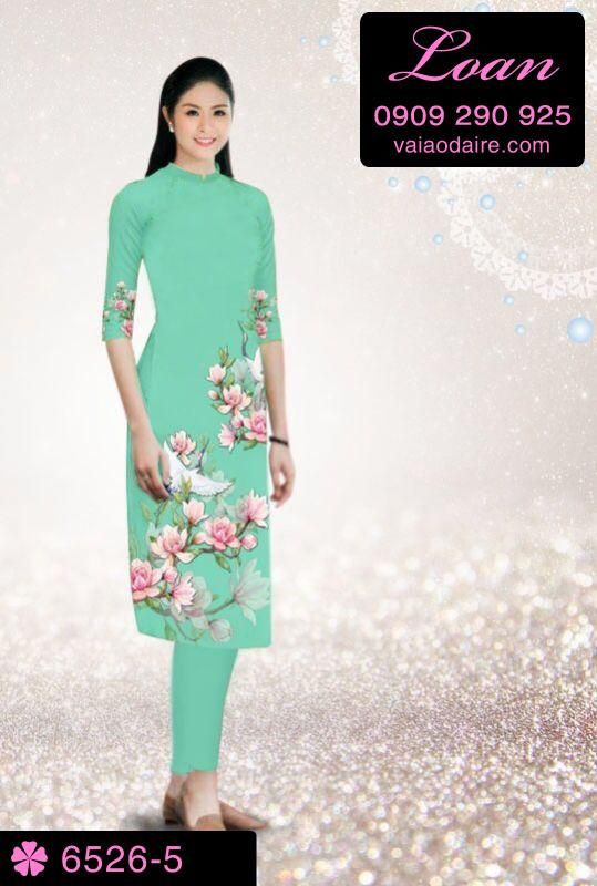 Vải áo dài cách tân tết 2019