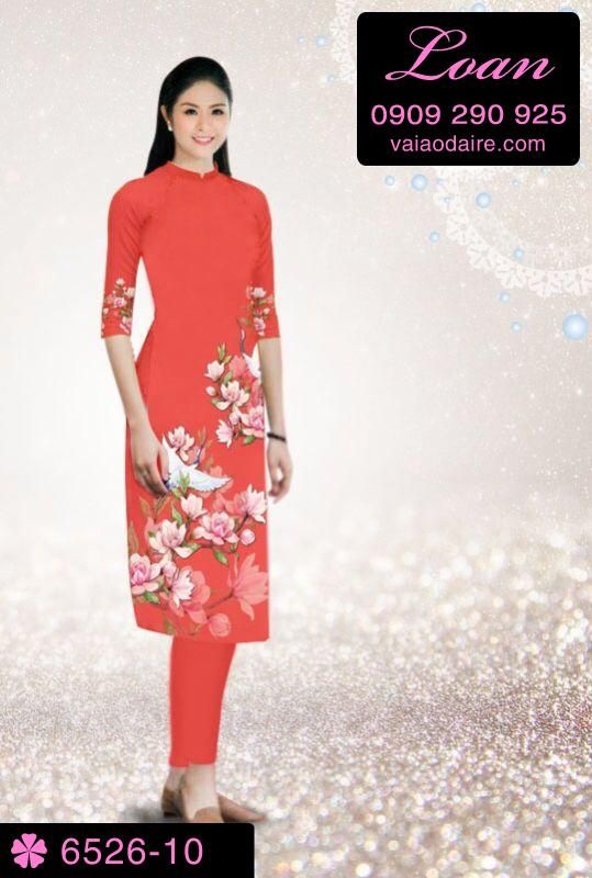 Vải áo dài cách tân tết 2019