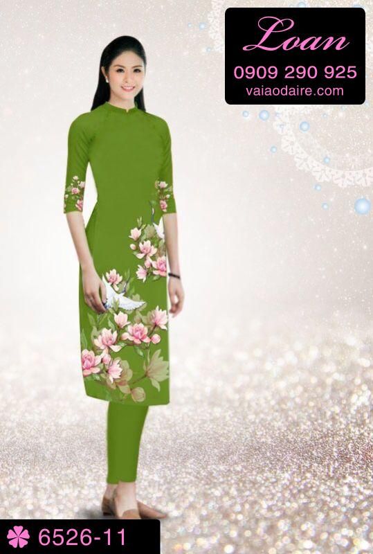 Vải áo dài cách tân tết 2019