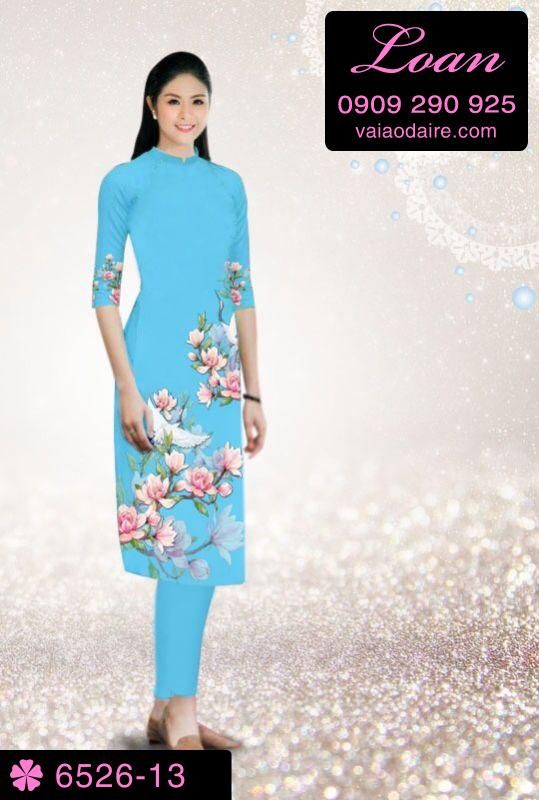 Vải áo dài cách tân tết 2019