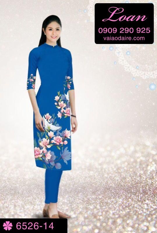 Vải áo dài cách tân tết 2019