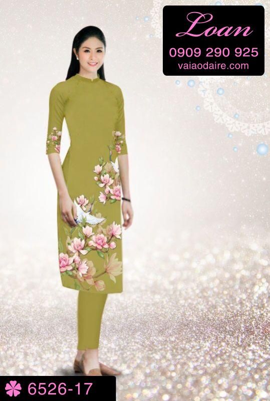 Vải áo dài cách tân tết 2019