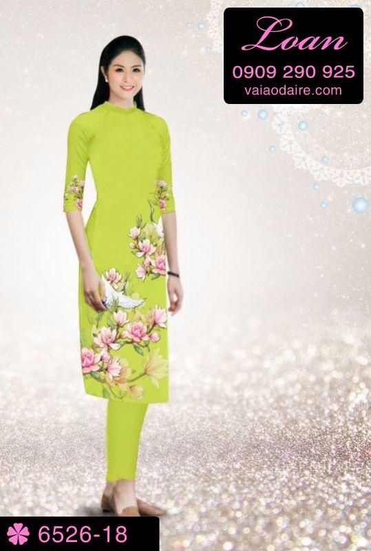 Vải áo dài cách tân tết 2019
