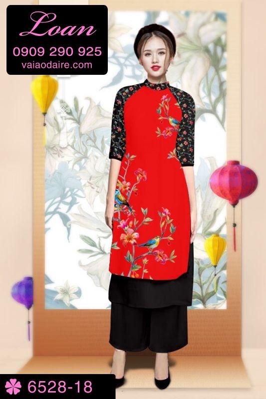 Vải áo dài cách tân tết 2019