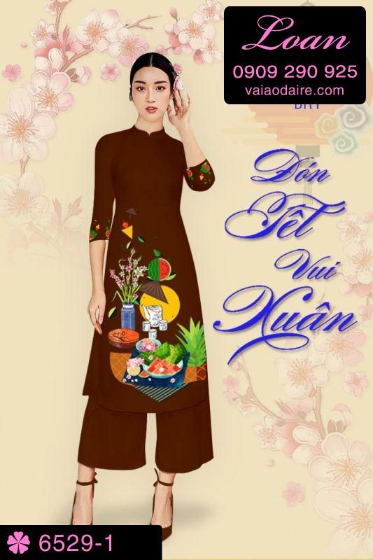 Vải áo dài cách tân tết 2019 Vải áo dài cách tân tết 2019