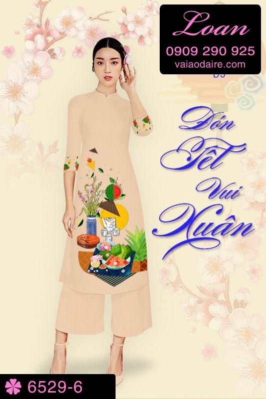 Vải áo dài cách tân tết 2019 Vải áo dài cách tân tết 2019