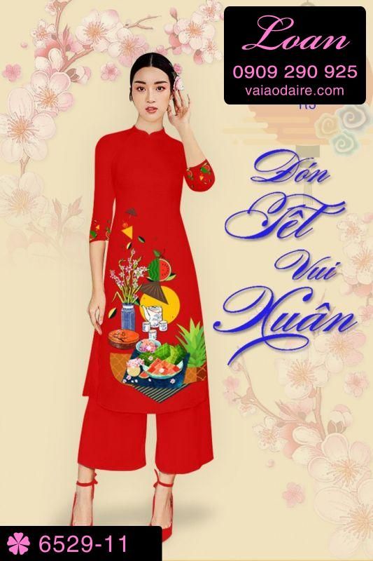 Vải áo dài cách tân tết 2019 Vải áo dài cách tân tết 2019