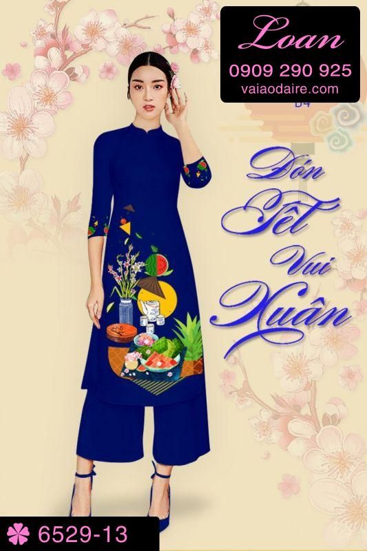 Vải áo dài cách tân tết 2019 Vải áo dài cách tân tết 2019