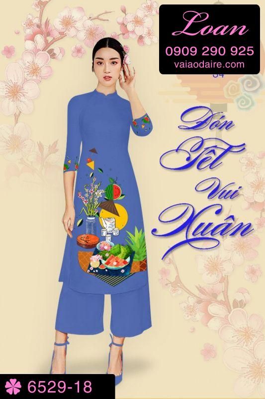 Vải áo dài cách tân tết 2019 Vải áo dài cách tân tết 2019