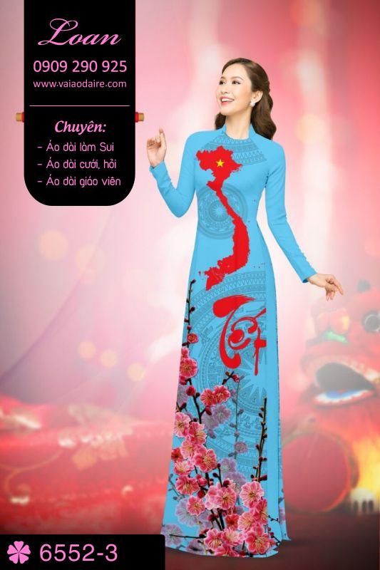 Vải áo dài tết 2019