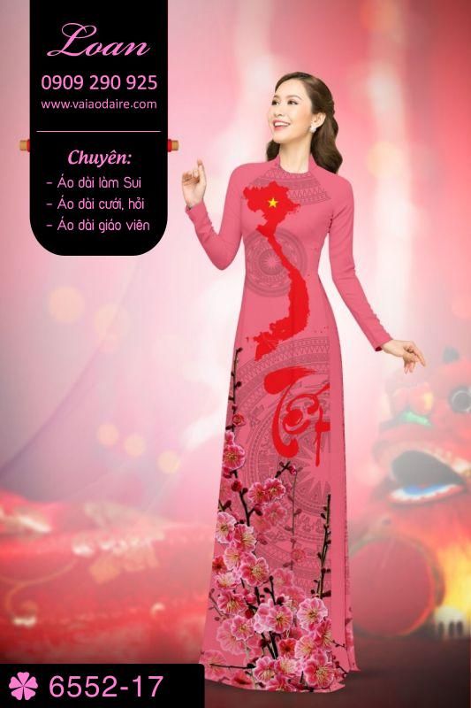 Vải áo dài tết 2019