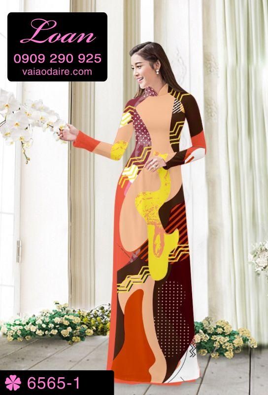 Vải áo dài lập thể