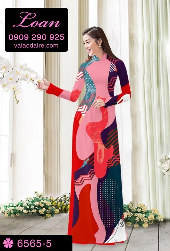 Vải áo dài lập thể
