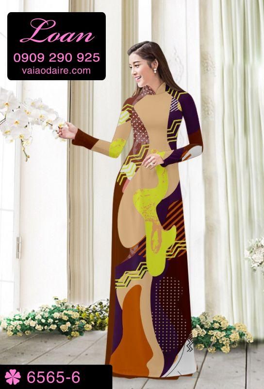 Vải áo dài lập thể