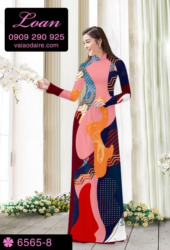 Vải áo dài lập thể