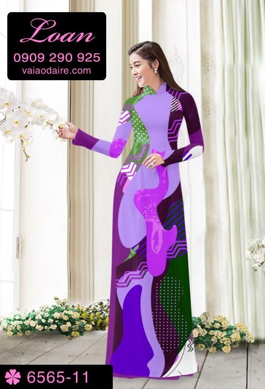 Vải áo dài lập thể