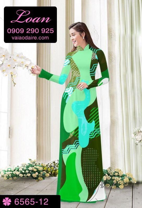 Vải áo dài lập thể