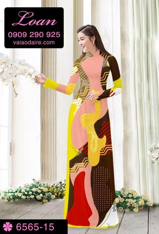 Vải áo dài lập thể