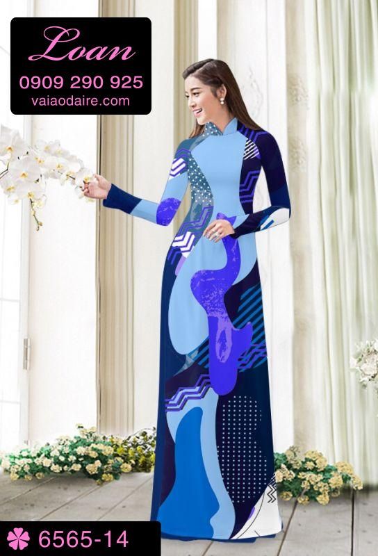 Vải áo dài lập thể