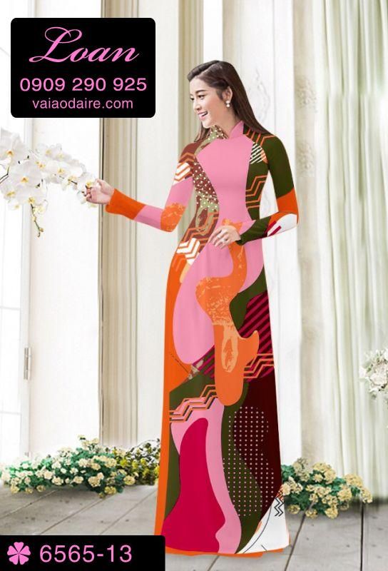 Vải áo dài lập thể