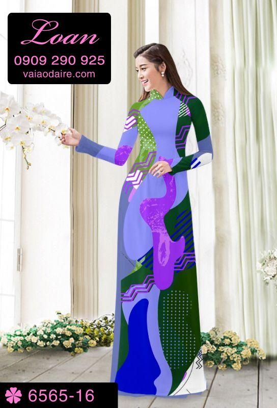 Vải áo dài lập thể