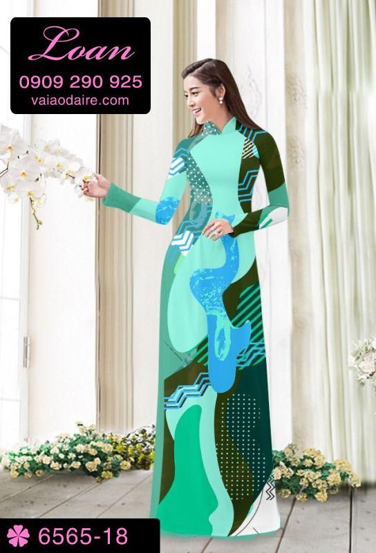 Vải áo dài lập thể