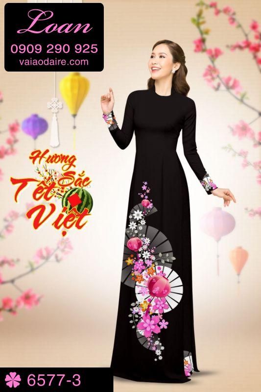 Vải áo dài tết 2019