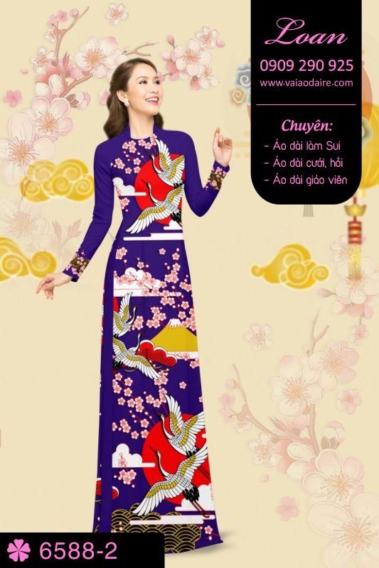 Vải áo dài tết 2019