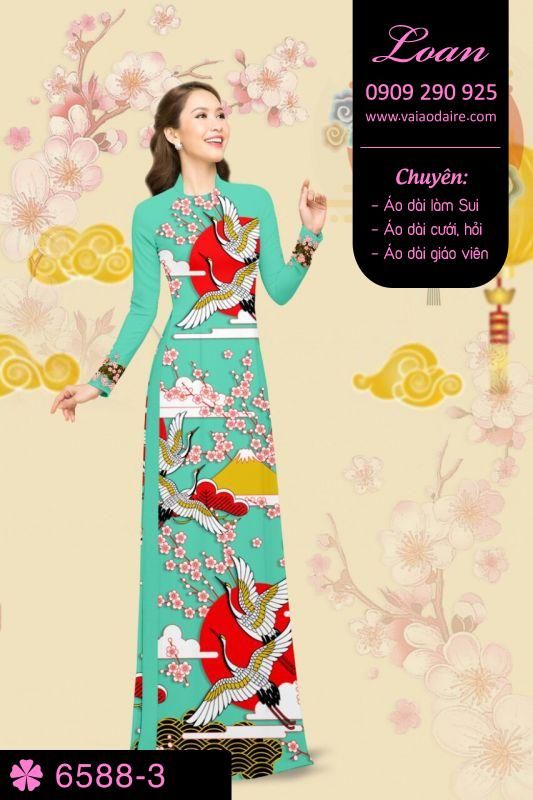 Vải áo dài tết 2019