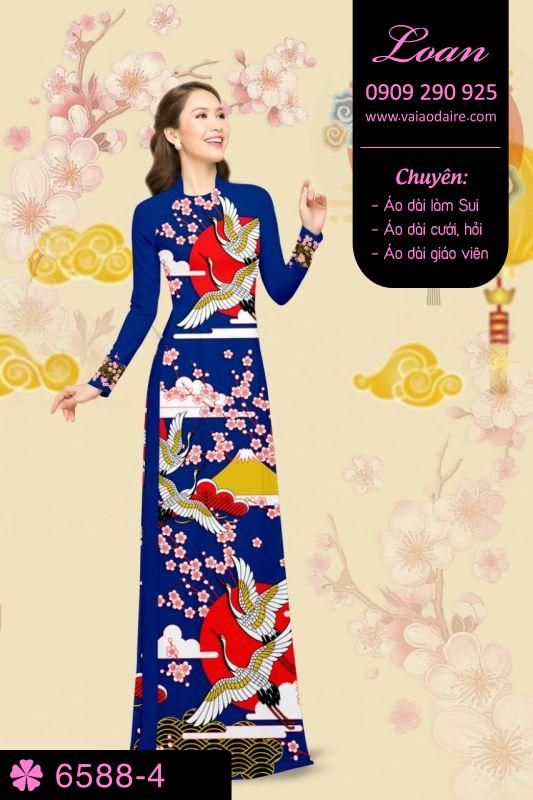 Vải áo dài tết 2019