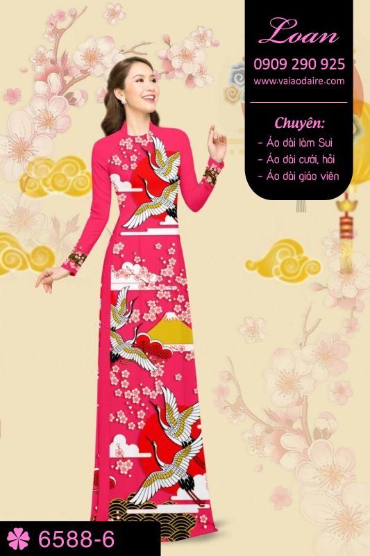 Vải áo dài tết 2019