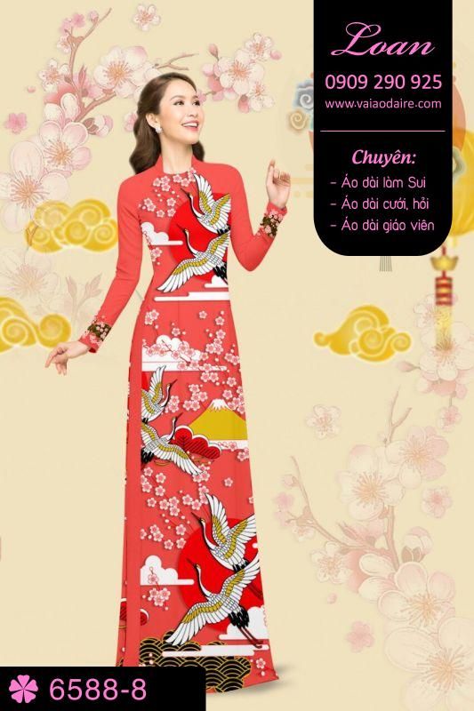Vải áo dài tết 2019