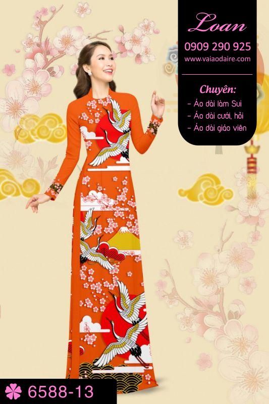 Vải áo dài tết 2019