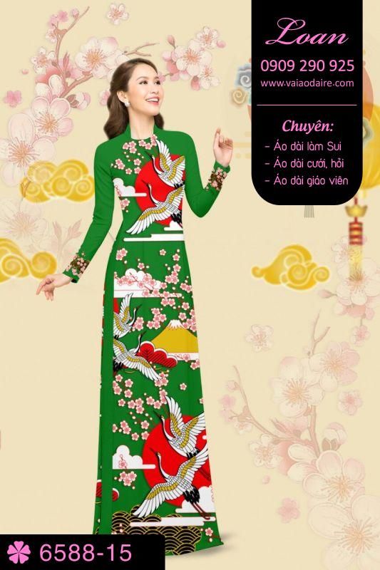 Vải áo dài tết 2019
