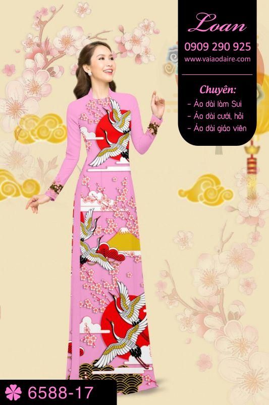 Vải áo dài tết 2019