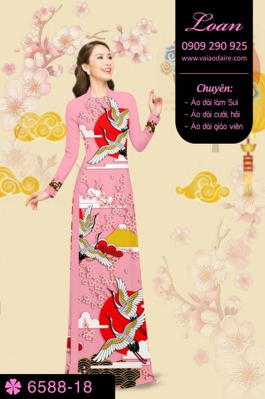 Vải áo dài tết 2019