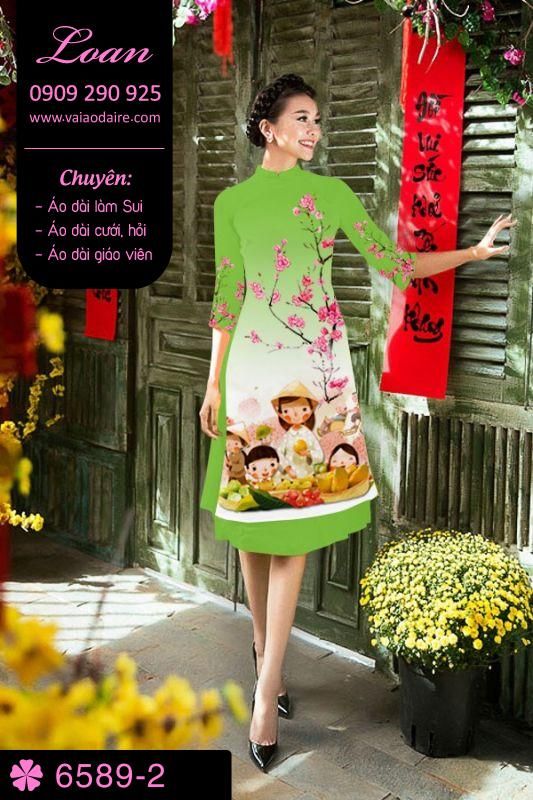 Vải áo dài cách tân tết Vải áo dài cách tân tết
