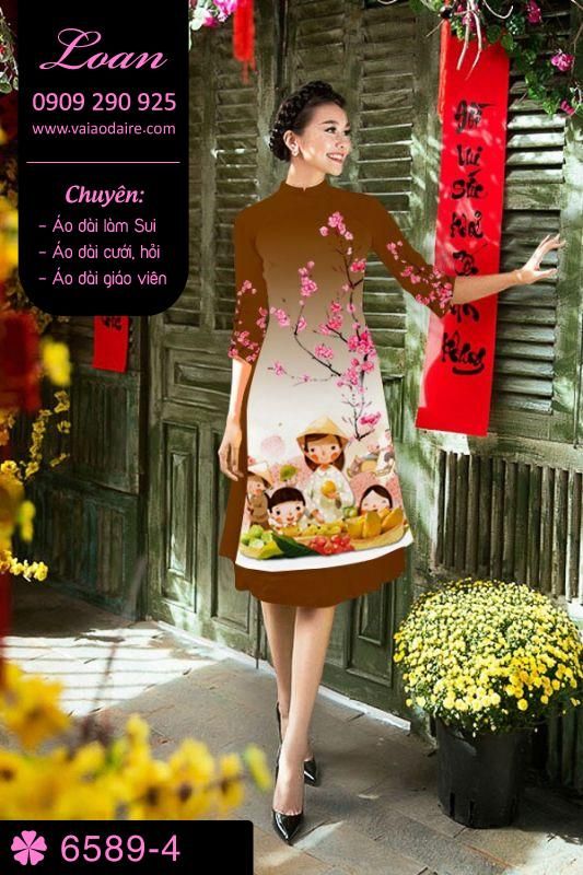 Vải áo dài cách tân tết Vải áo dài cách tân tết