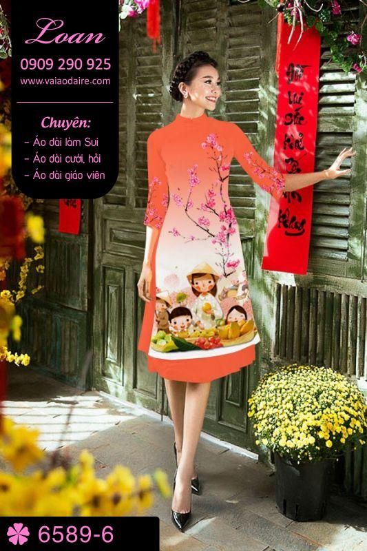 Vải áo dài cách tân tết Vải áo dài cách tân tết