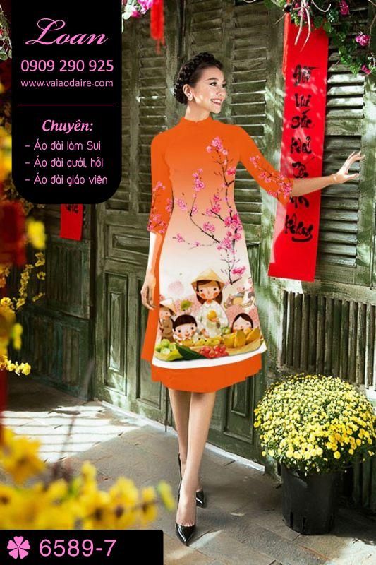 Vải áo dài cách tân tết Vải áo dài cách tân tết